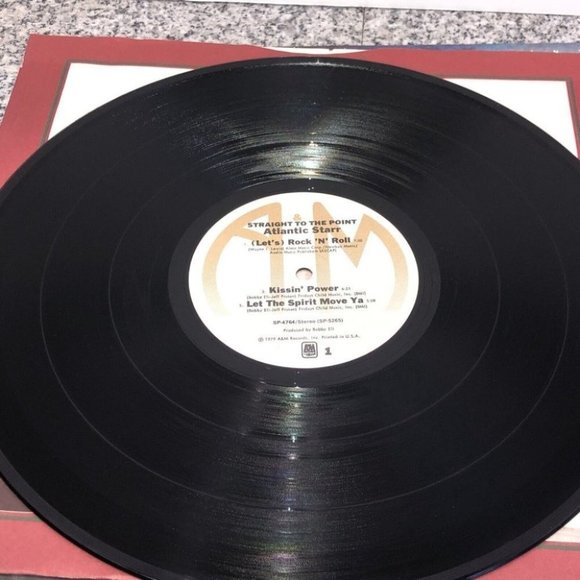 ATLANTIC STARR Straight To The Point LP A&M SP4764 US 1979 VG+ ORIG INNER 13H - Picture 3 of 8